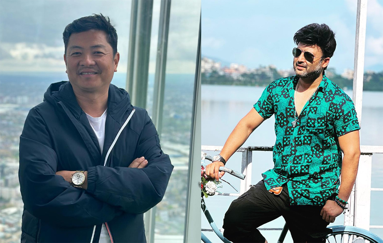 dayahang rai and aaryan sigdel